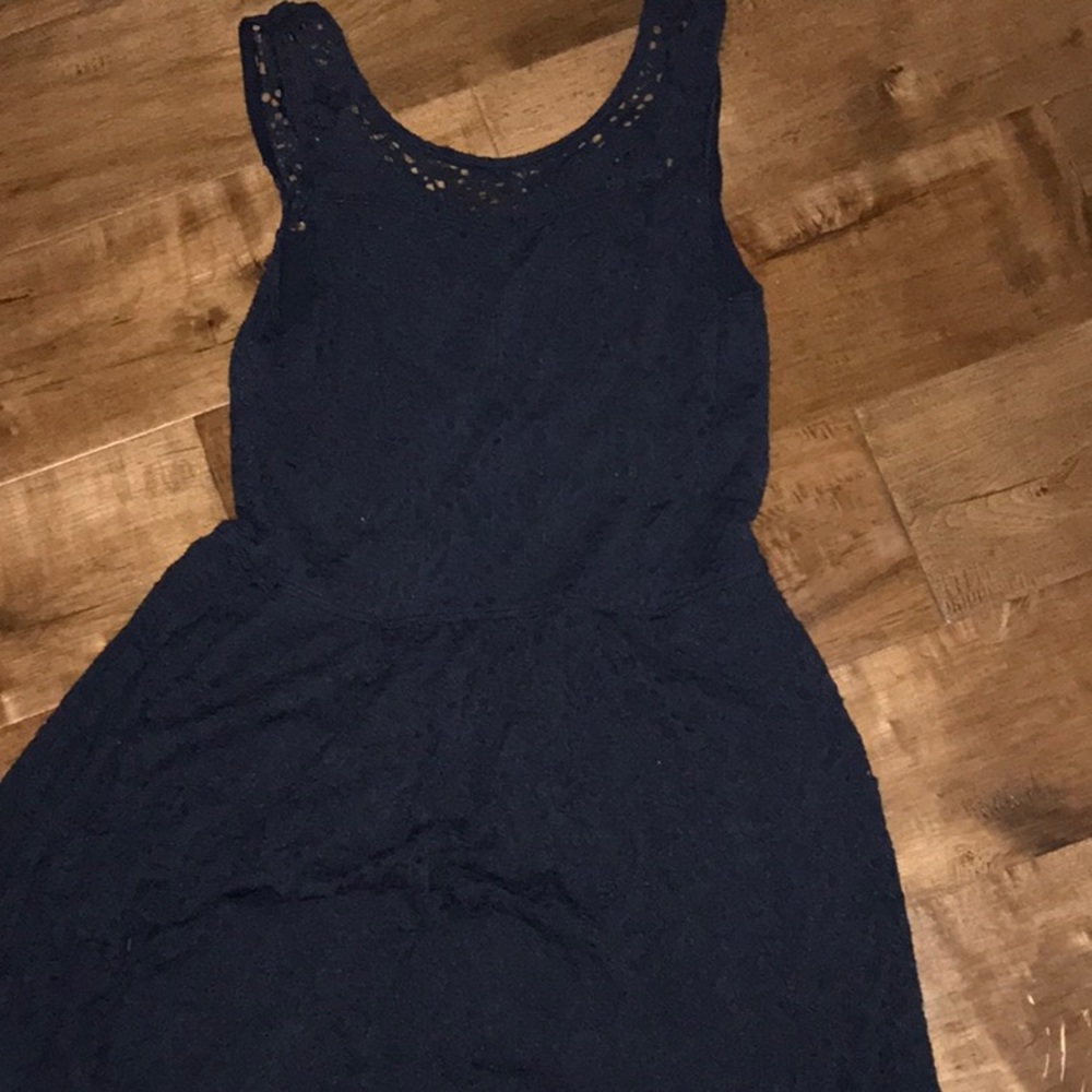 cute navy blue dress